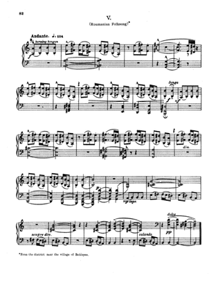 Bartók: Sketches, Op. 9