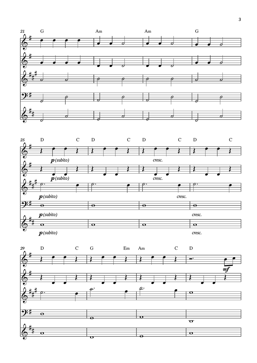 Yellow Submarine Woodwind Quintet scores gallery preview page 3