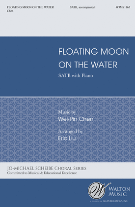 Book cover for Floating Moon on the Water (SATB)