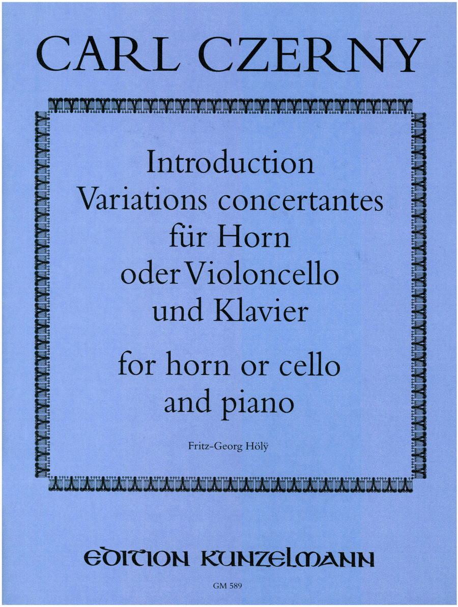 Introduction and Variations concertantes Horn scores gallery preview page 1