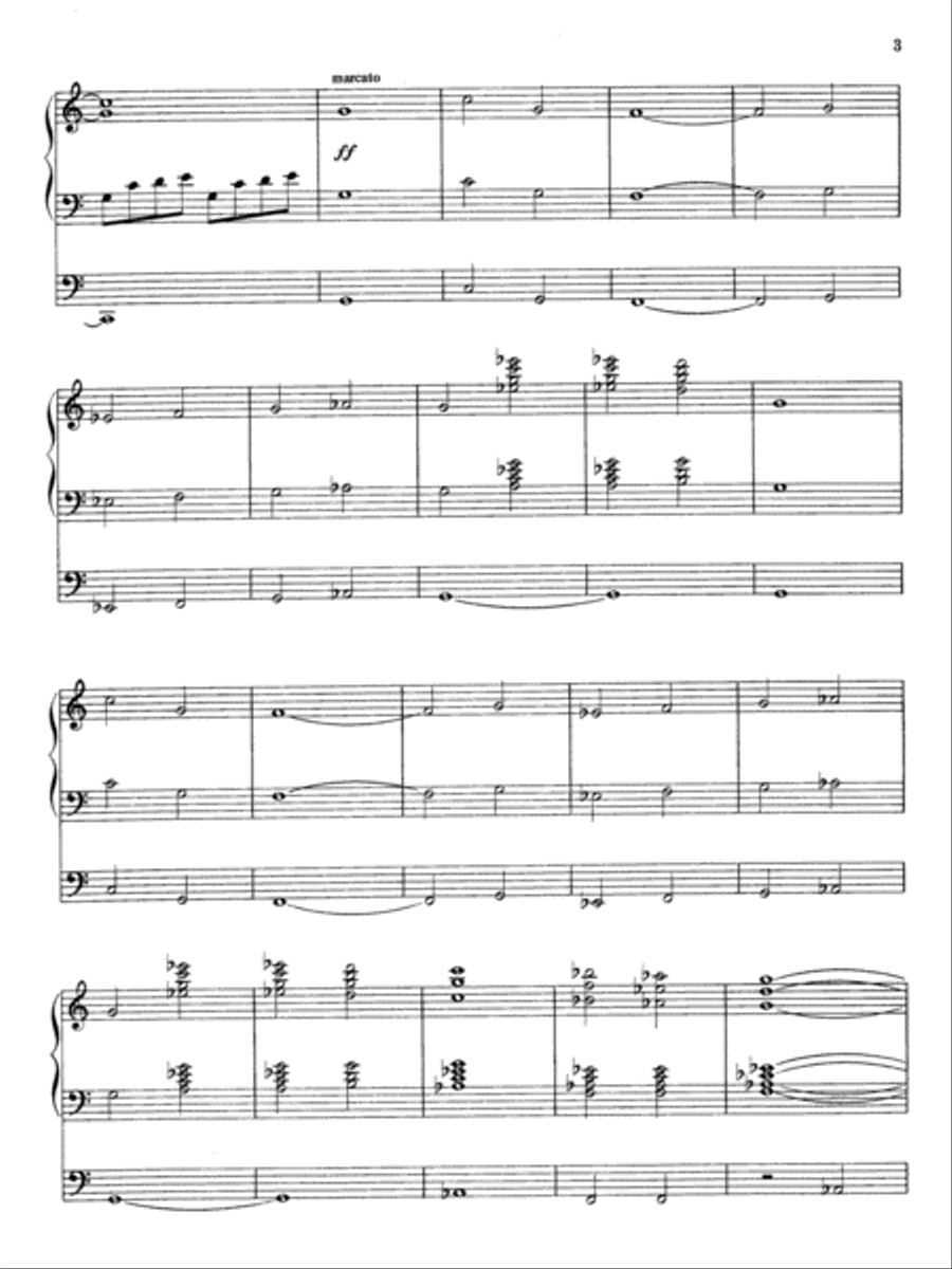 Lift High the Cross Lift High the Cross Organ Solo scores gallery preview page 4