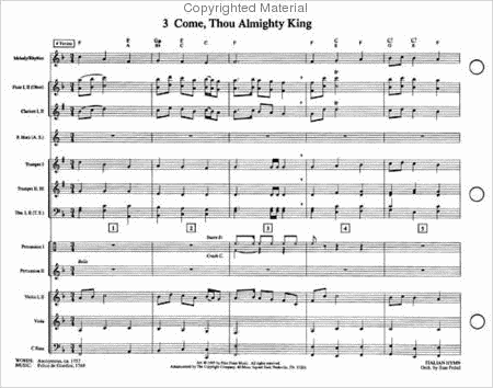 Sing to the Lord (Conductors Score)