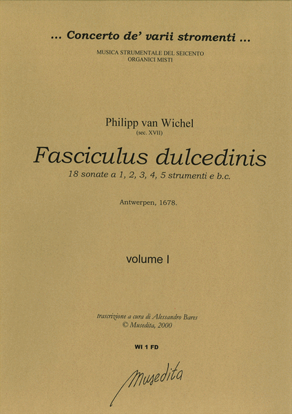 Fasciculus dulcedinis (Antwerpen, 1678)