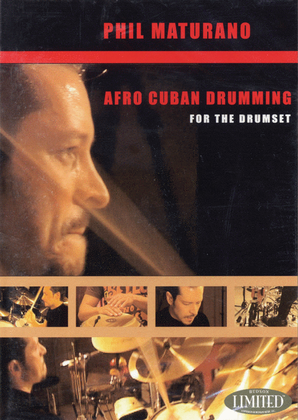Book cover for Phil Maturano - Afro-Cuban Drumming for the Drumset