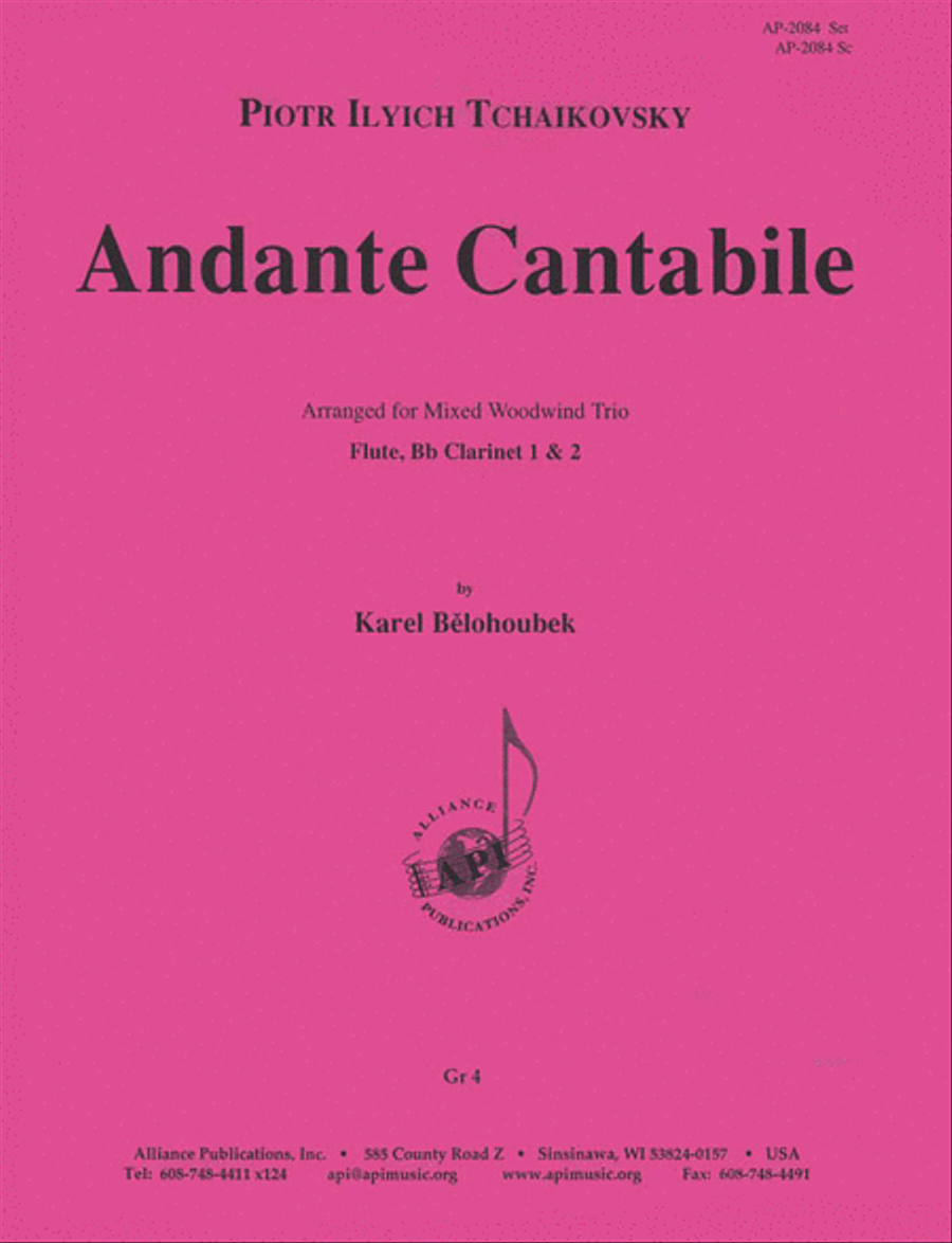 Andante Cantabile - Ww3 - Set