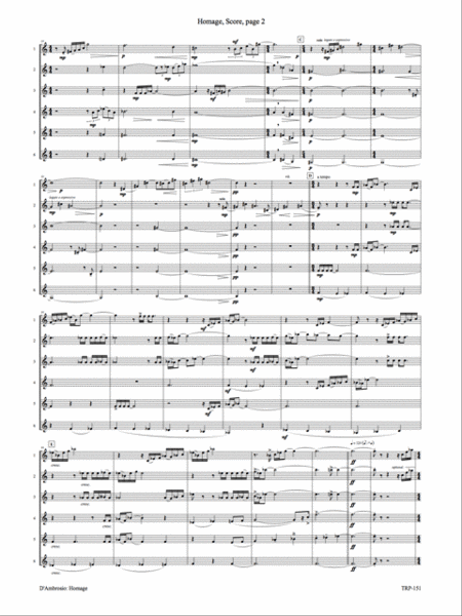Homage Homage Small Ensemble scores gallery preview page 3