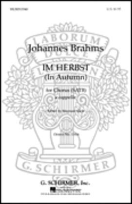 Book cover for Im Herbst In Autumn A Cappella