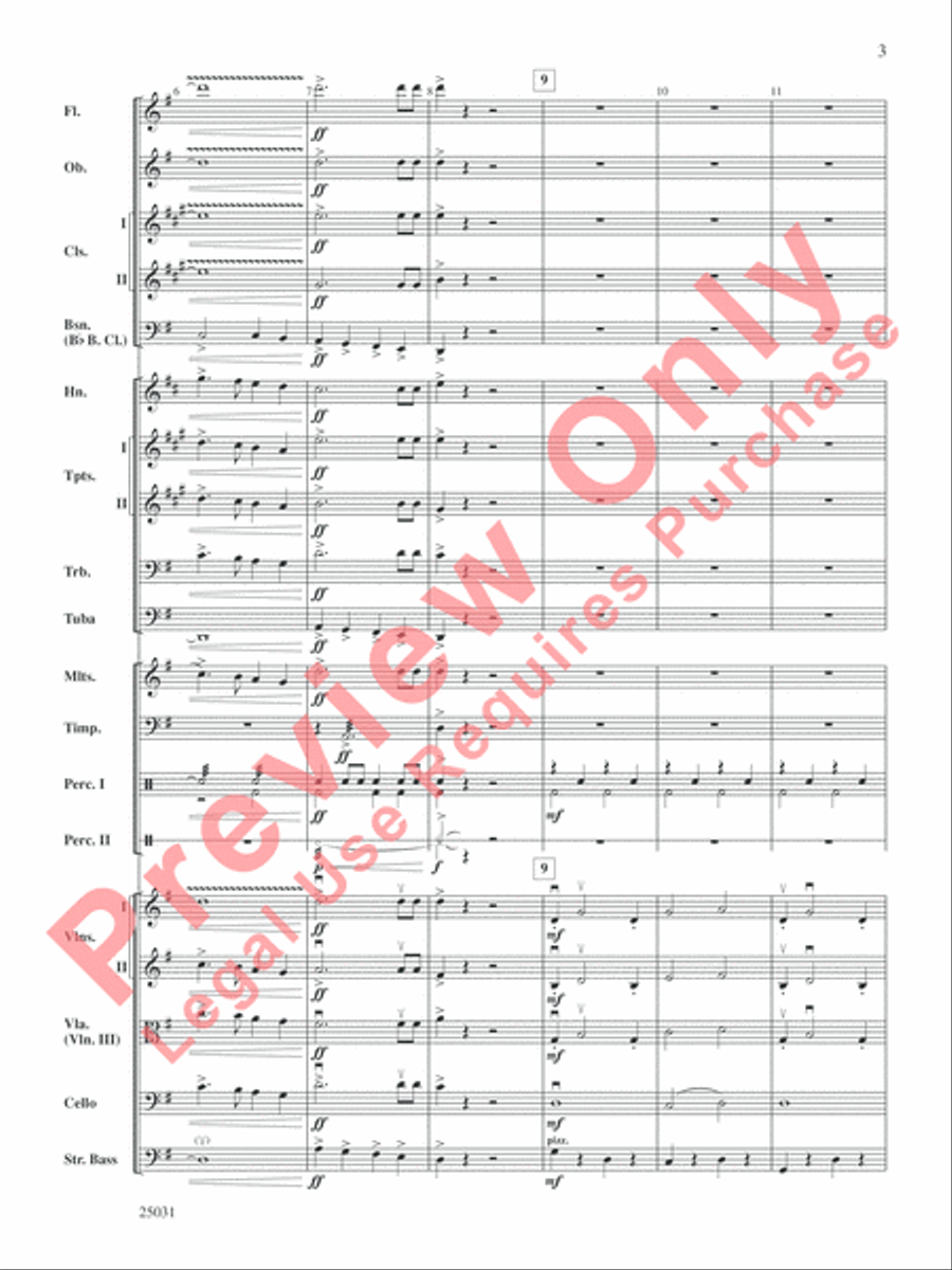 Comedy Tonight Comedy Tonight Full Orchestra scores gallery preview page 4