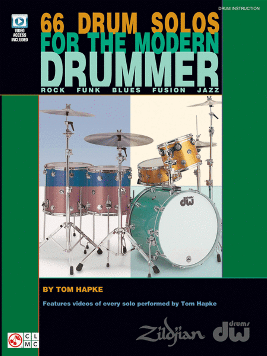 66 Drum Solos for the Modern Drummer Drums scores gallery preview page 1