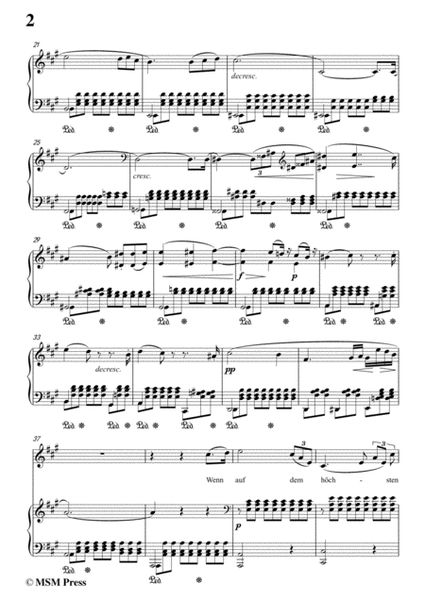 Schubert-Der Hirt auf dem Felsen,Op.129,in A Major,for Voice&Piano image number null