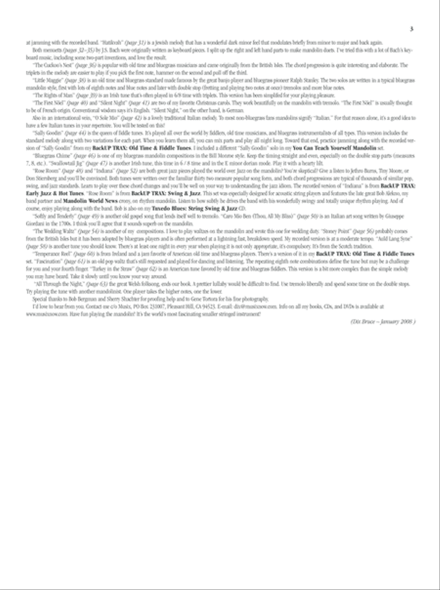 Favorite Mandolin Picking Tunes Mandolin scores gallery preview page 4