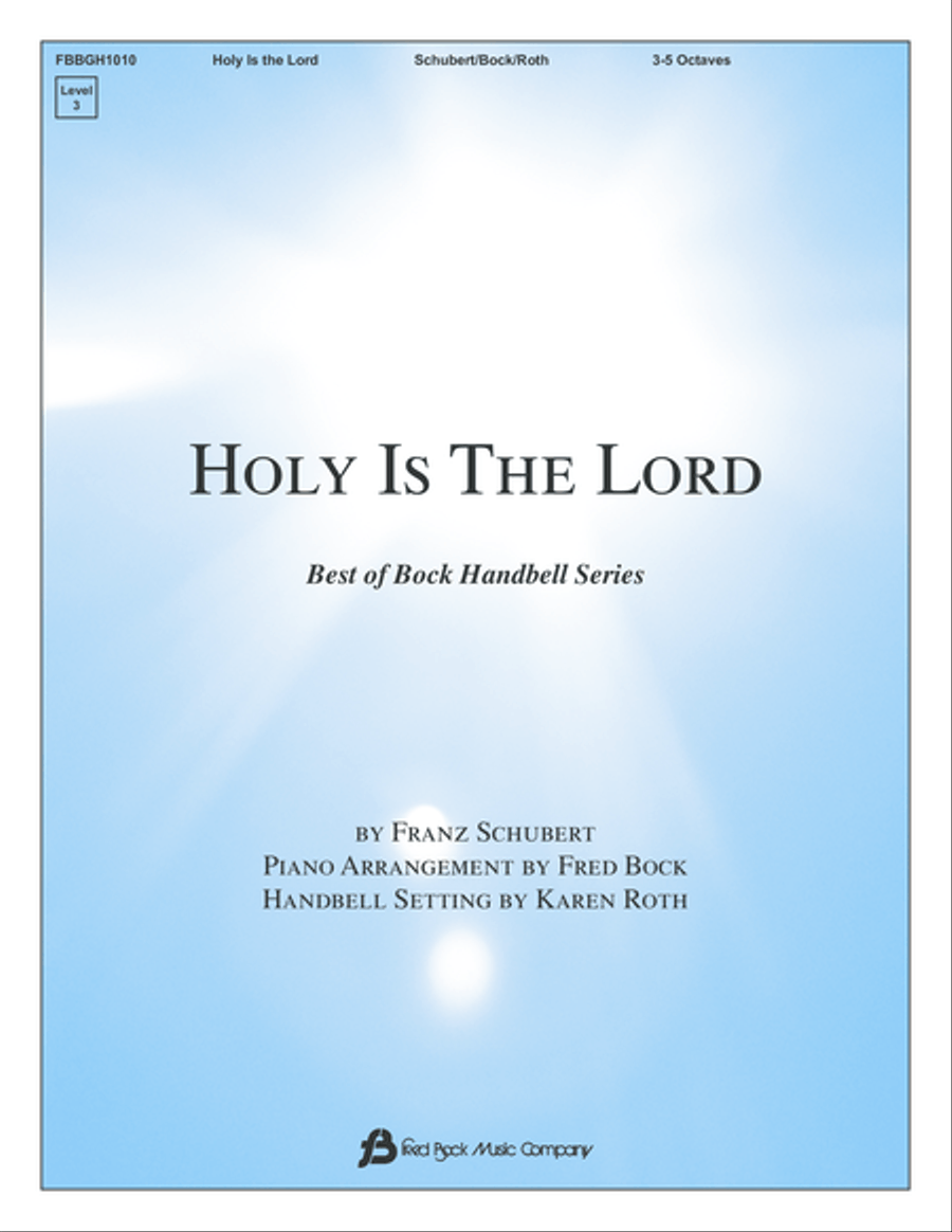 Holy Is the Lord 5-Octaves scores gallery preview page 1