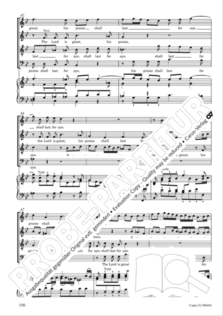 The Creation 4-Part scores gallery preview page 157