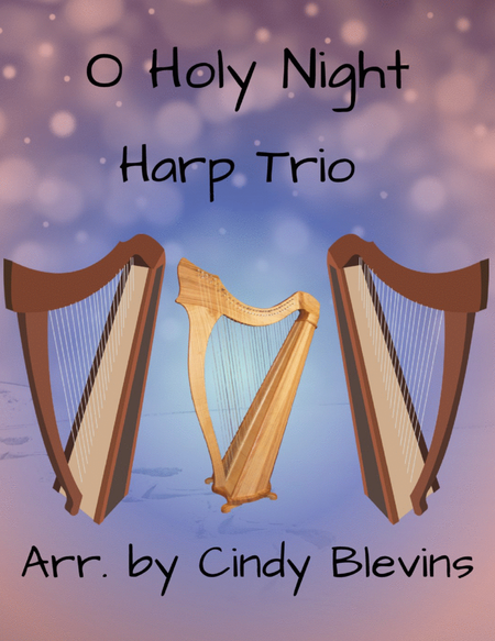 O Holy Night, for Harp Trio image number null