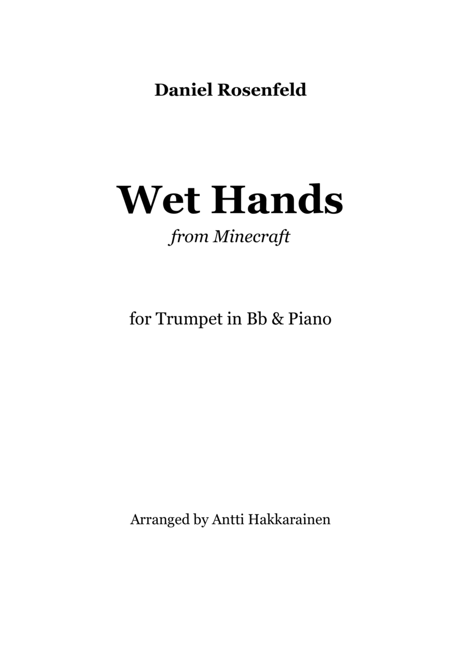Wet Hands B-Flat Trumpet scores gallery preview page 1