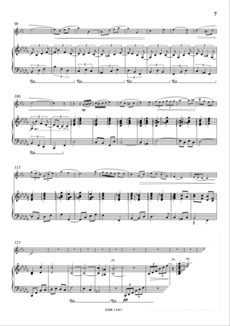 Spanish Concertino Clarinet Solo scores gallery preview page 7