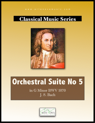 Book cover for Orchestral Suite in G Minor No 5