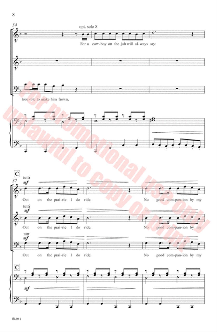 A Cowboy's Life A Cowboy's Life TB scores gallery preview page 9