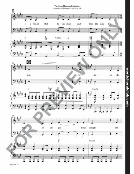 The Hymn Mashups Collection - Choral Book