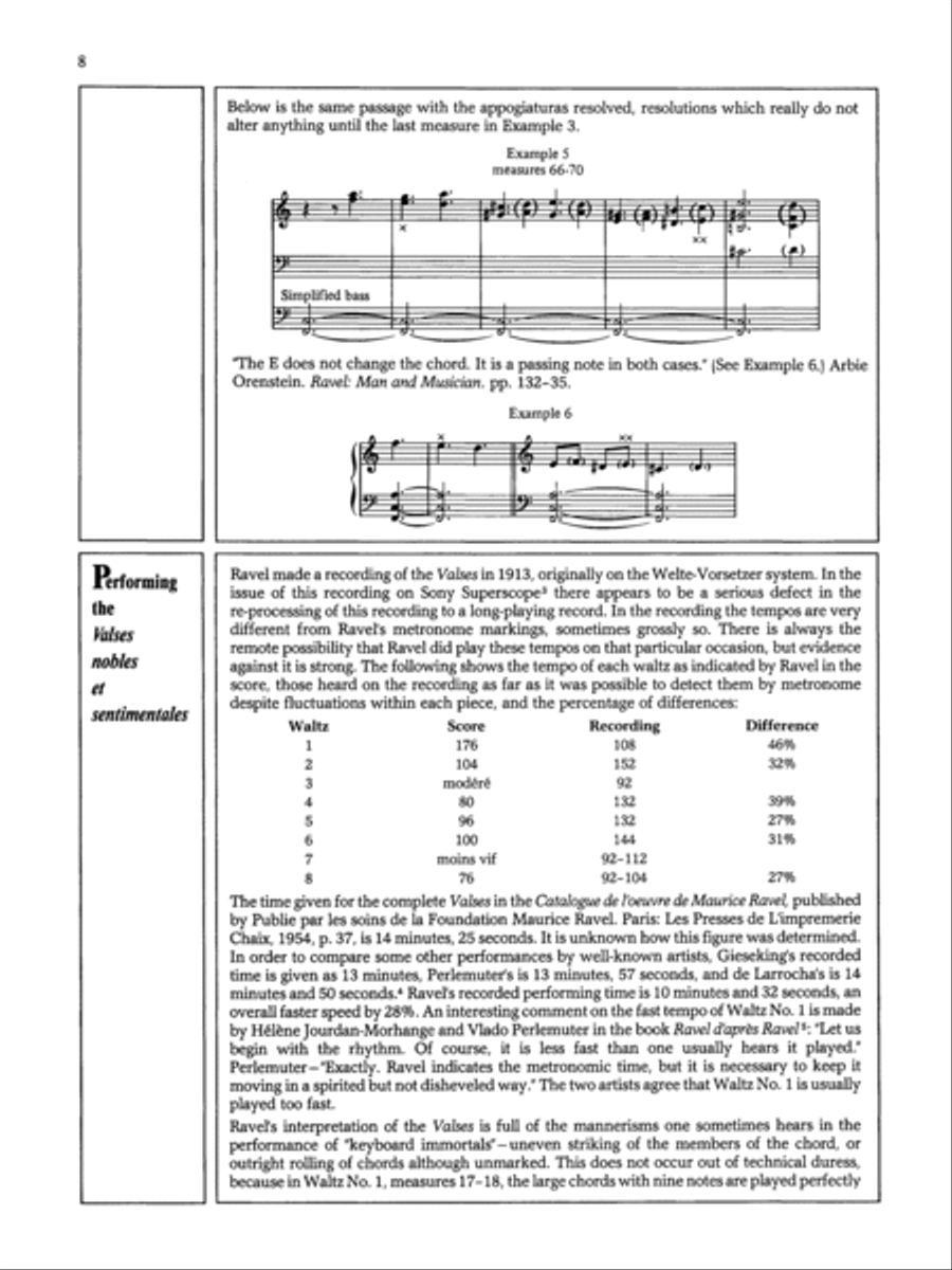 Ravel -- Valses nobles et sentimentales Piano Solo scores gallery preview page 8