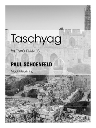 Book cover for Taschyag for Two Pianos