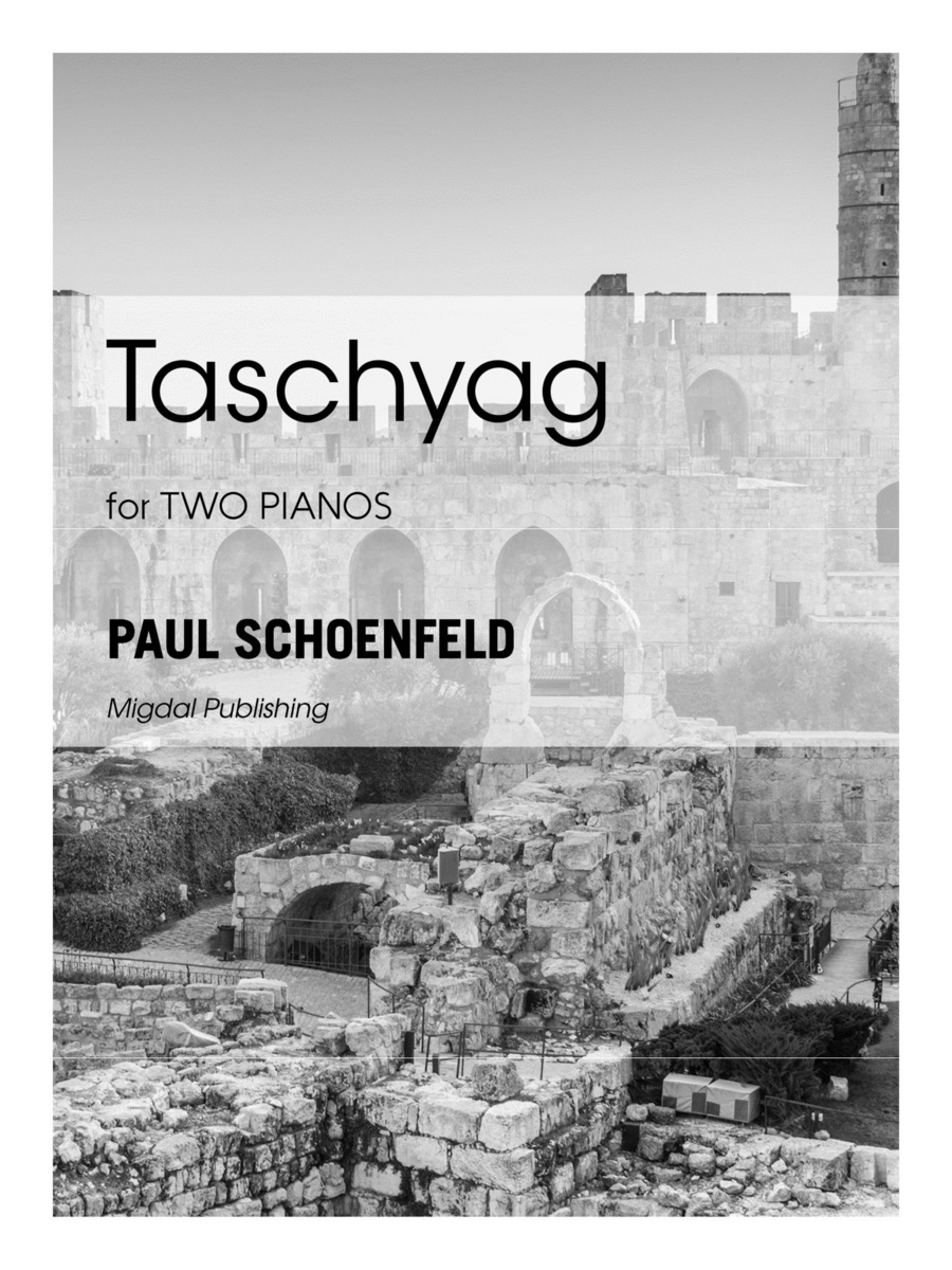 Book cover for Taschyag for Two Pianos