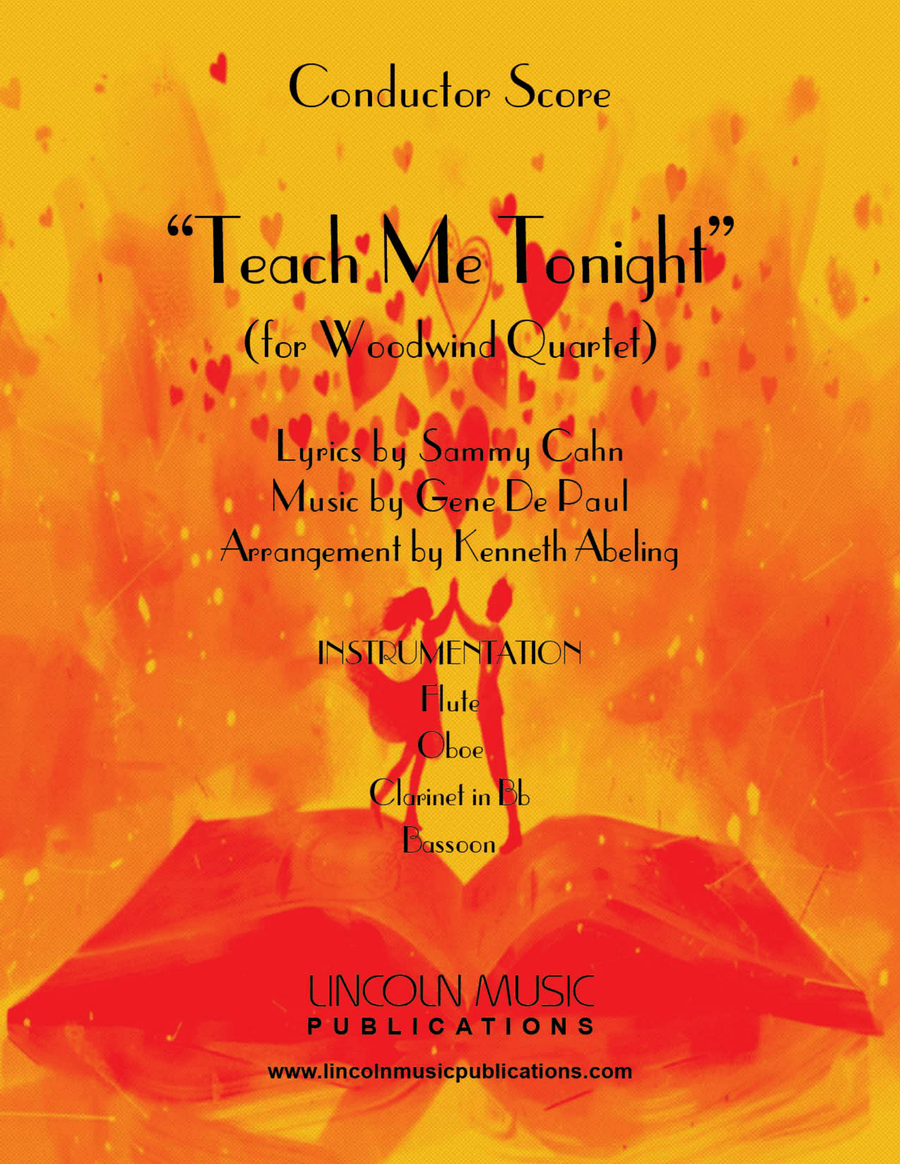 Teach Me Tonight Woodwind Quartet scores gallery preview page 1