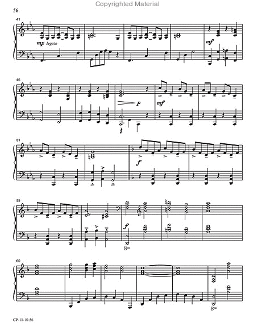 The Church Pianist's Library, Vol. 9 Piano Solo scores gallery preview page 8