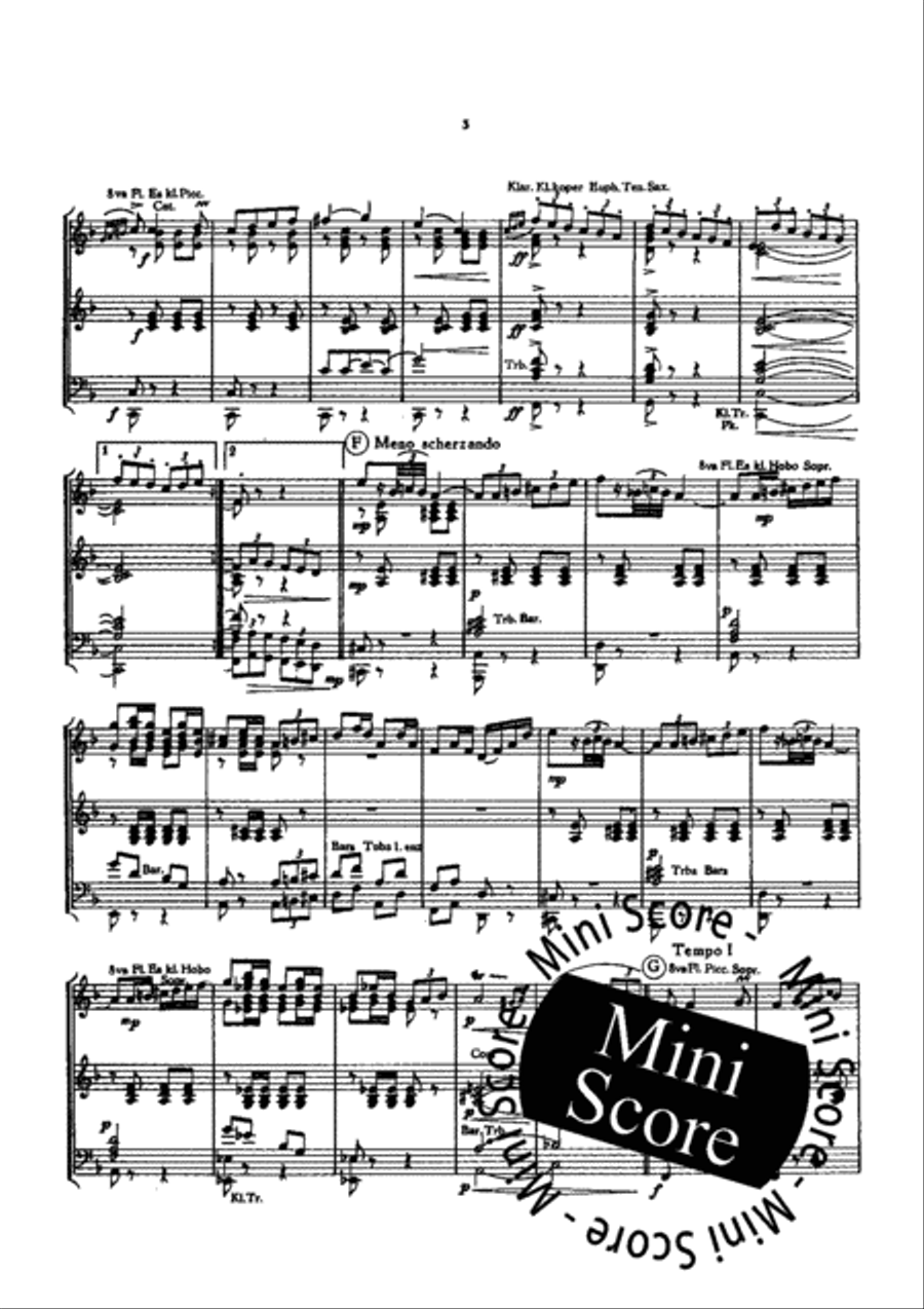Life's Laughter Life's Laughter Fanfare Band scores gallery preview page 6