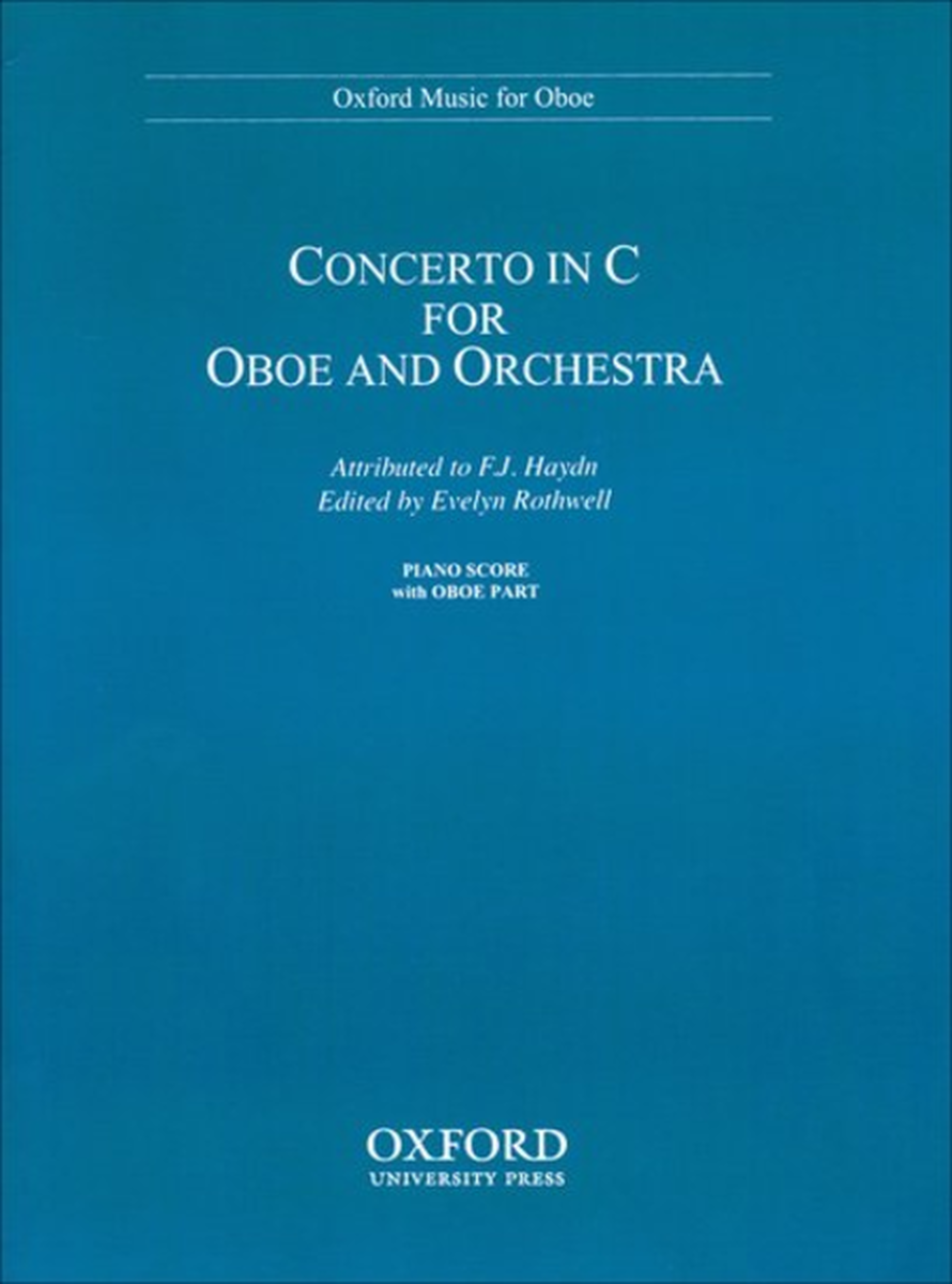 Concerto In C For Oboe & Orchestra