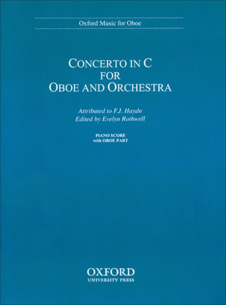 Concerto In C For Oboe & Orchestra