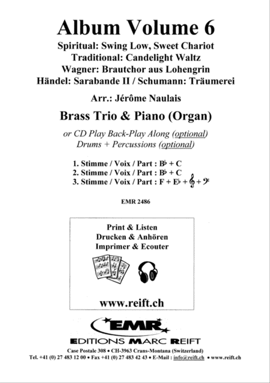 Album Volume 6 Brass Trio scores gallery preview page 2
