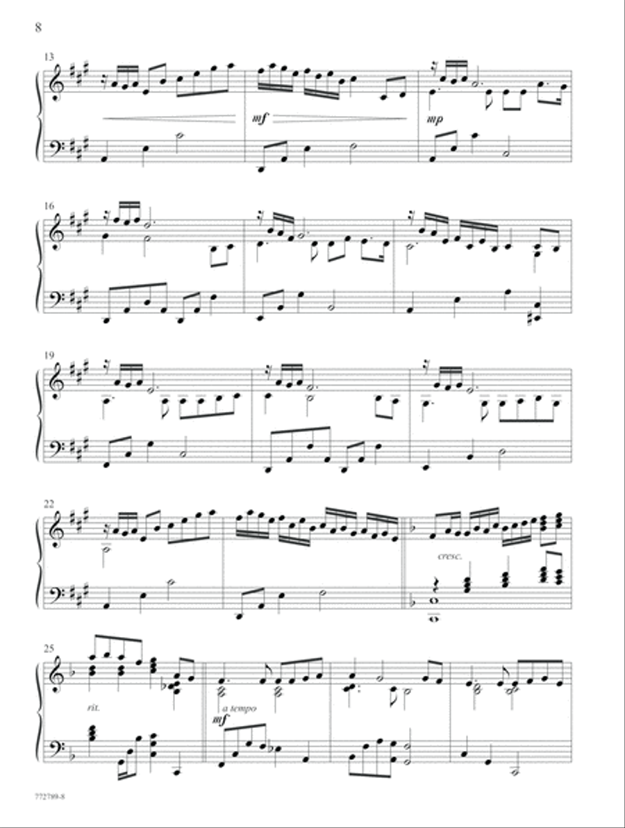 Playing the Psalms Playing the Psalms Piano Solo scores gallery preview page 5