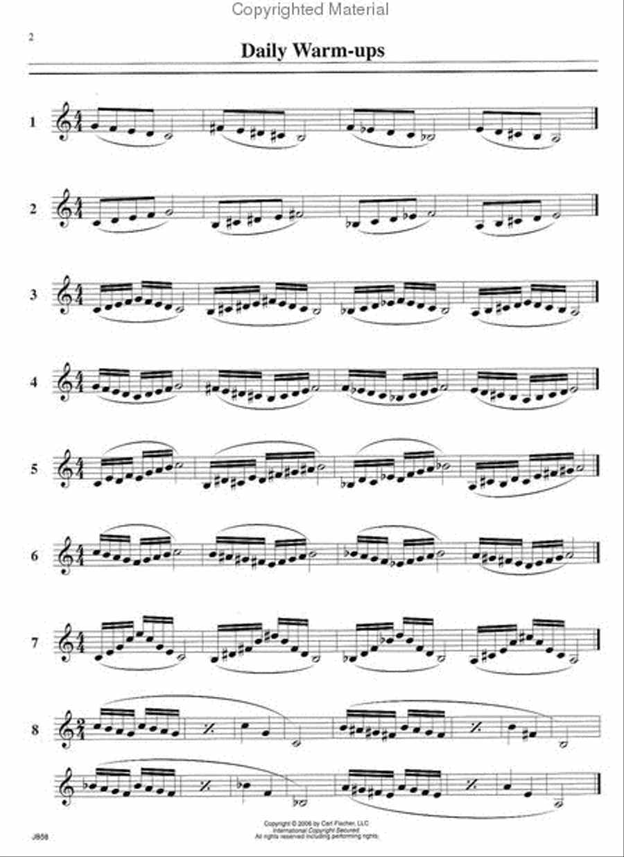 Connections (Clarinet 2) Concert Band Methods scores gallery preview page 2