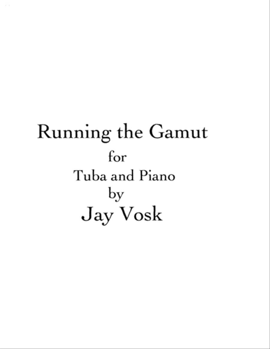 Running the Gamut Tuba scores gallery preview page 2