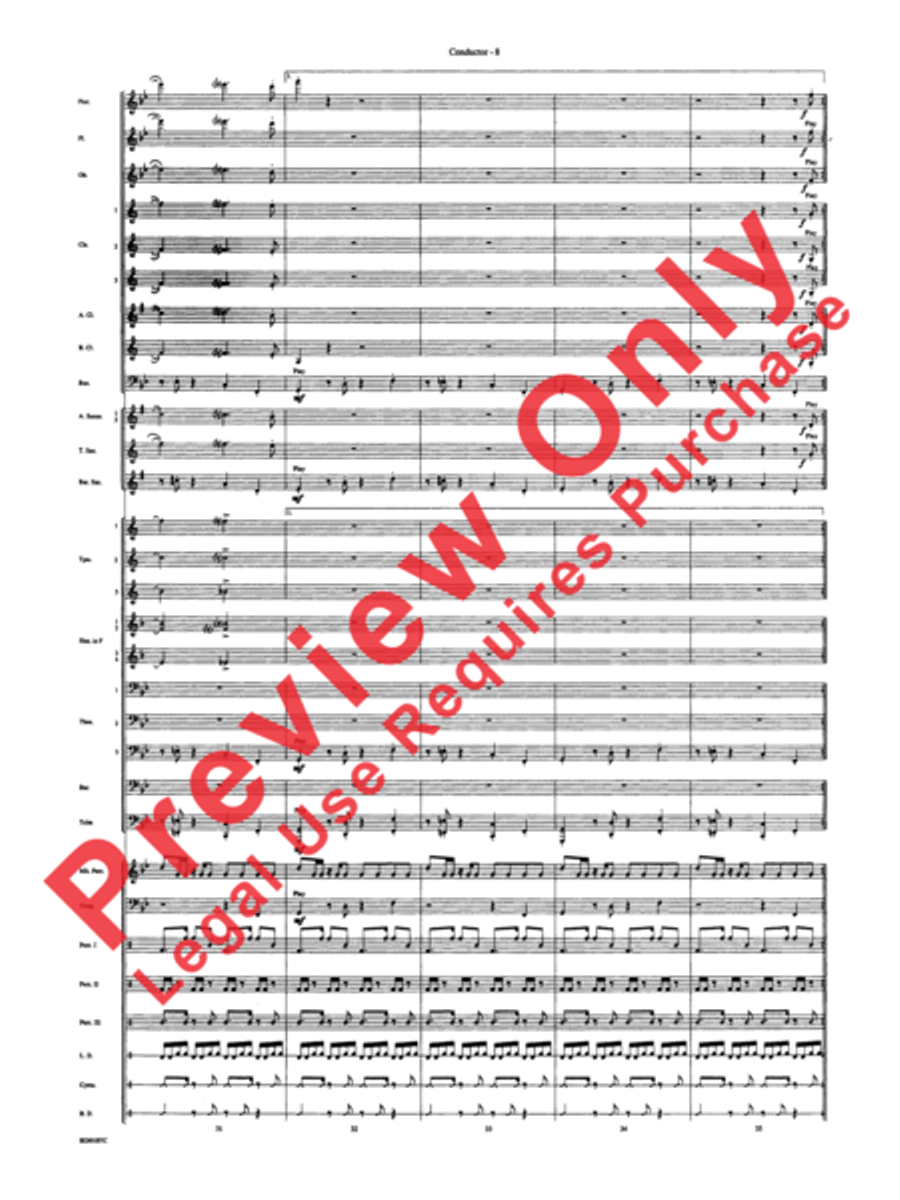 Africa: Ceremony, Song, and Ritual Concert Band scores gallery preview page 11