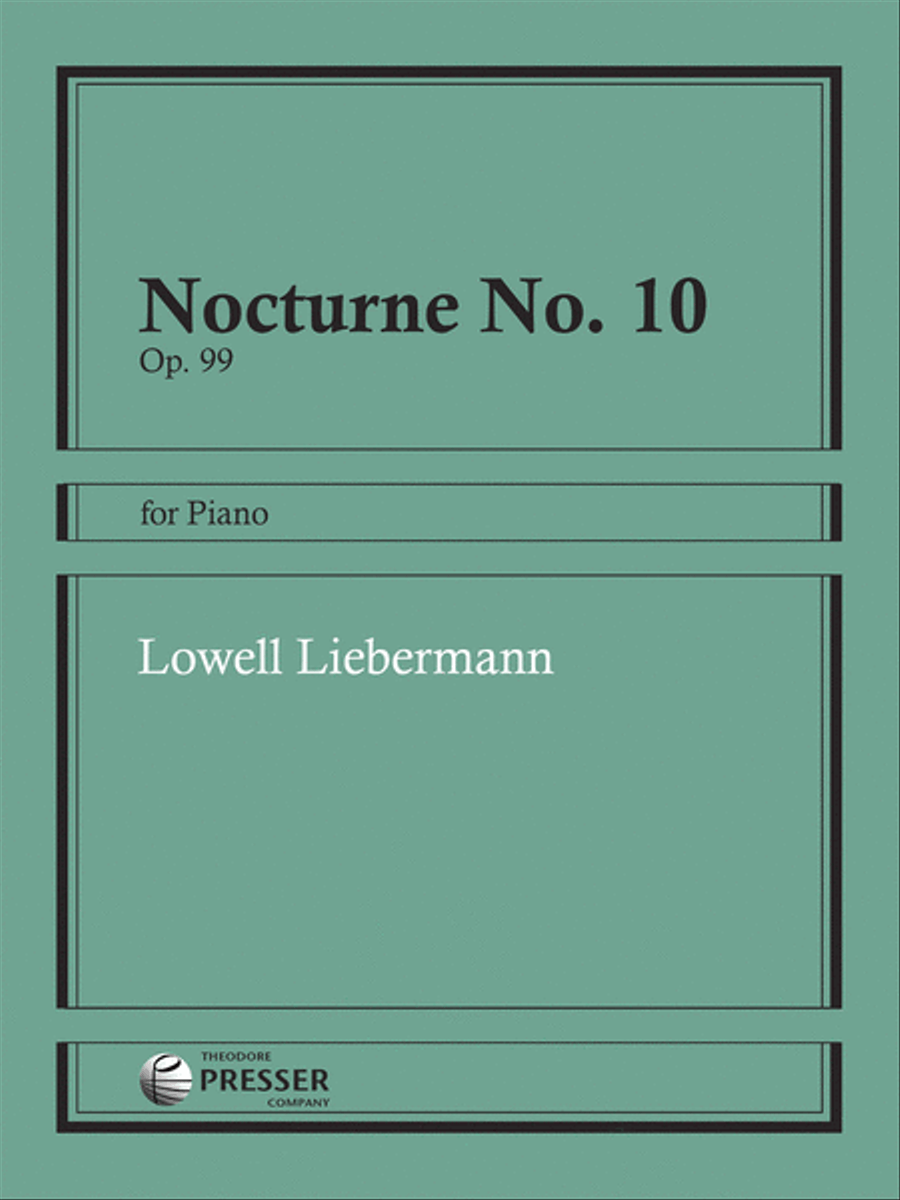 Nocturne No. 10 Chamber Music scores gallery preview page 1