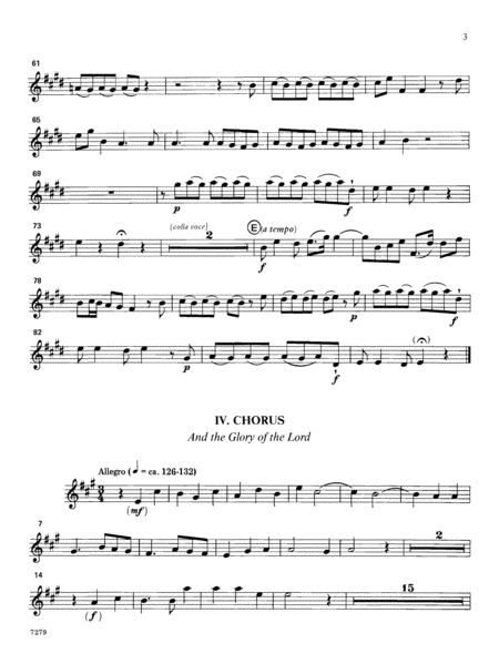 Handel's Christmas Messiah: A Cantata: 2nd Violin
