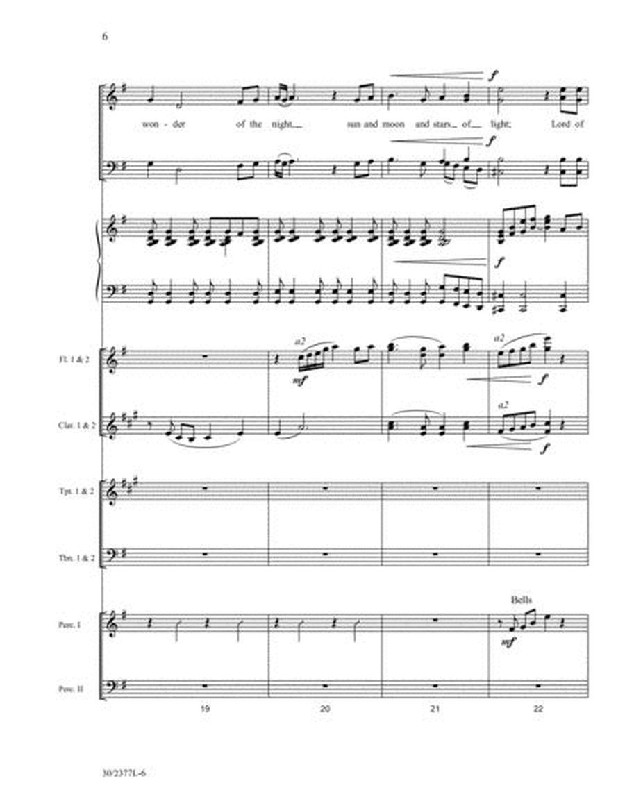 Song of Thanksgiving and Praise - Instrumental Score and Parts