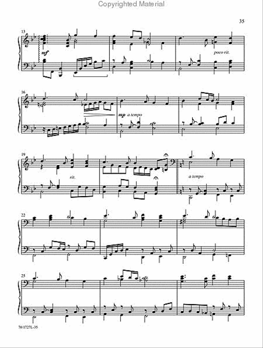 The Hymns of Keith Getty Piano Solo scores gallery preview page 9