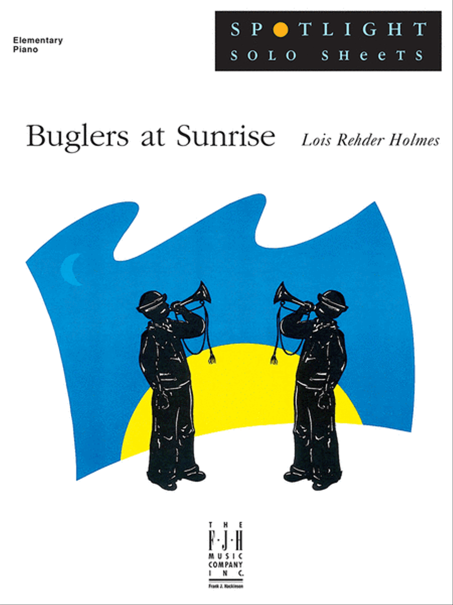 Buglers at Sunrise Easy Piano scores gallery preview page 1