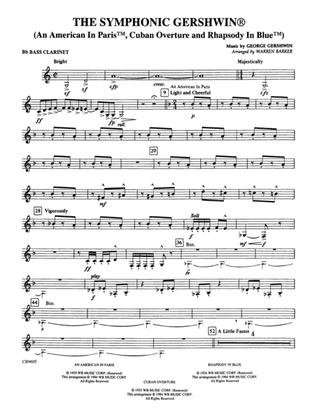 The Symphonic Gershwin: B-flat Bass Clarinet