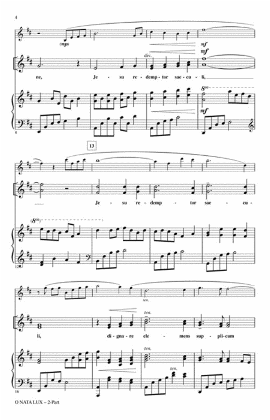 O nata lux O nata lux 2-Part scores gallery preview page 3