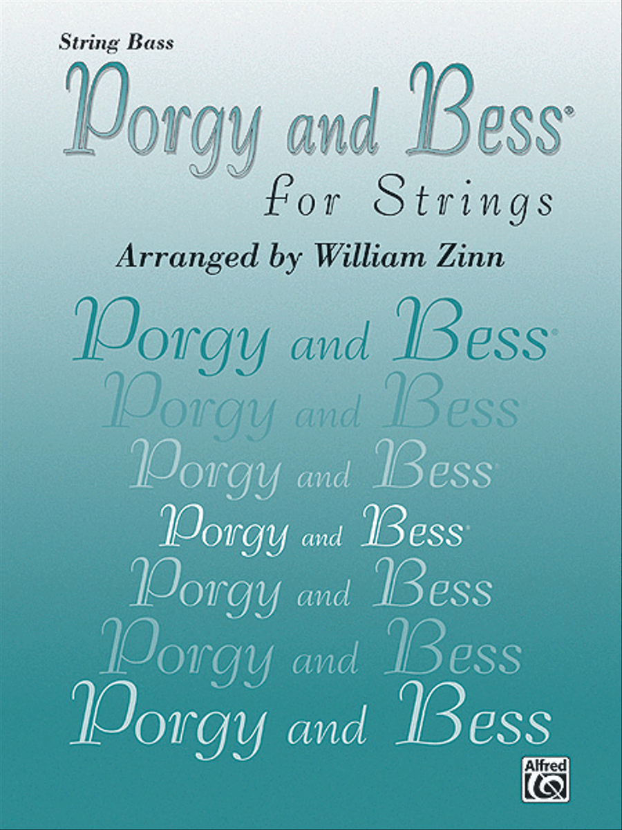 Porgy and Bess for Strings String Orchestra scores gallery preview page 1