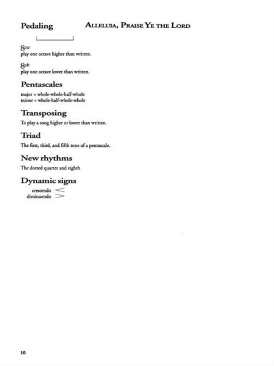 Keys for the Kingdom Piano Method scores gallery preview page 8