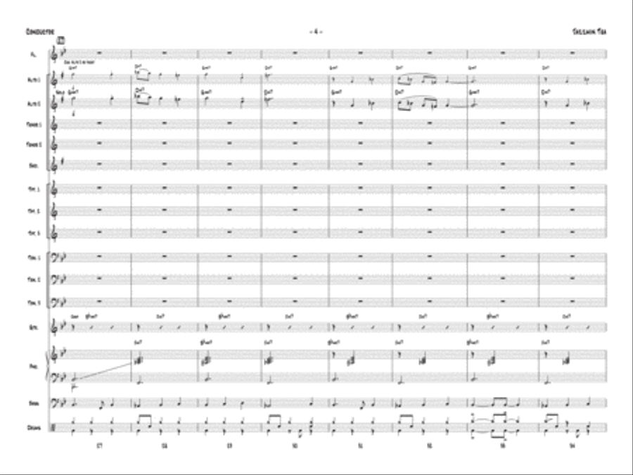 Jazzmin Tea Jazz Ensemble scores gallery preview page 5