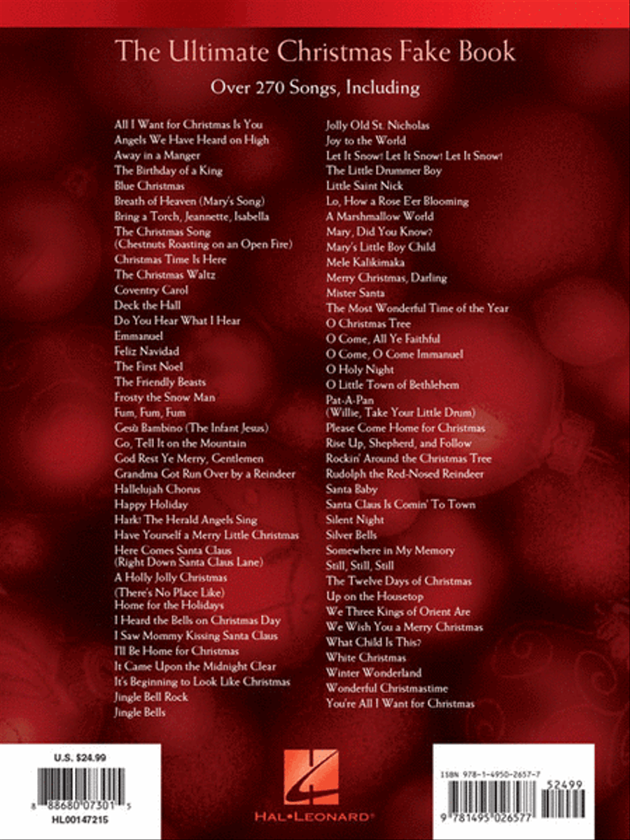 The Ultimate Christmas Fake Book – 6th Edition Piano, Vocal, Guitar scores gallery preview page 6