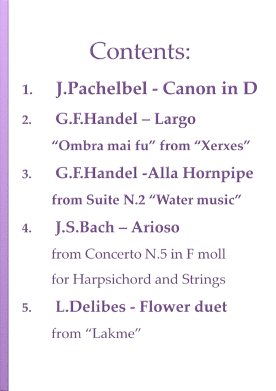 Wedding Day Collection - Book 1 and Book 2 / Scores and parts String Quartet scores gallery preview page 3