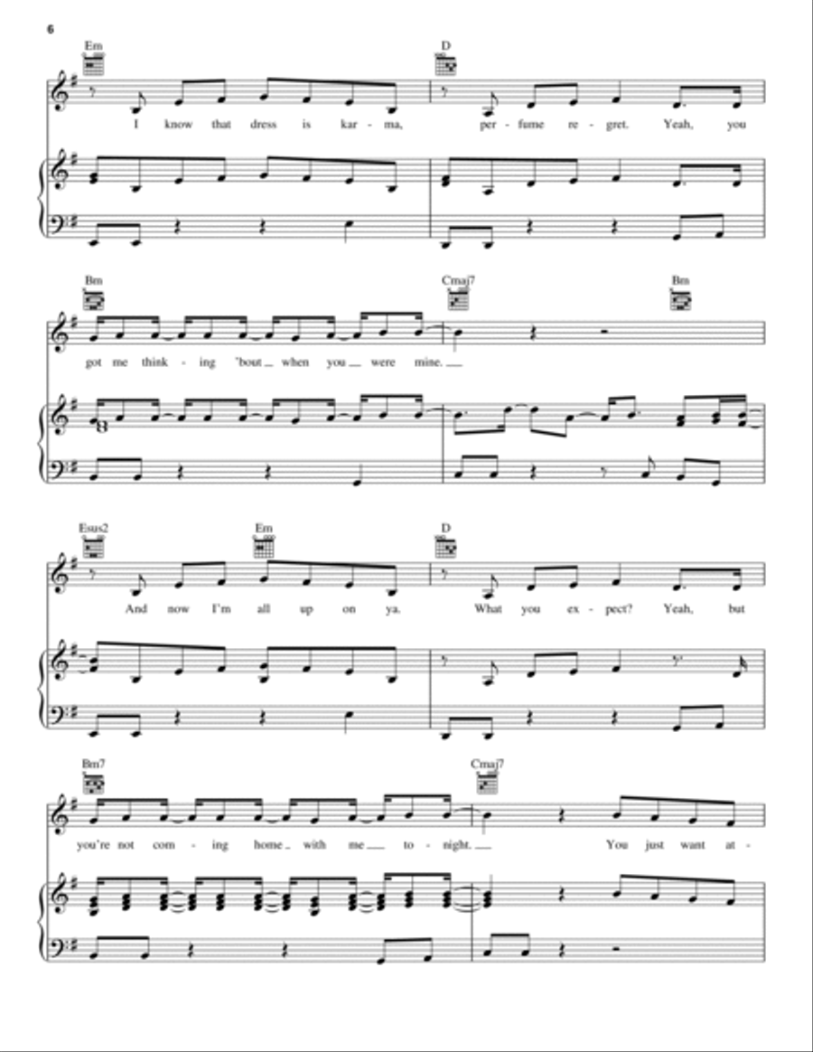 Attention Attention A Cappella scores gallery preview page 6