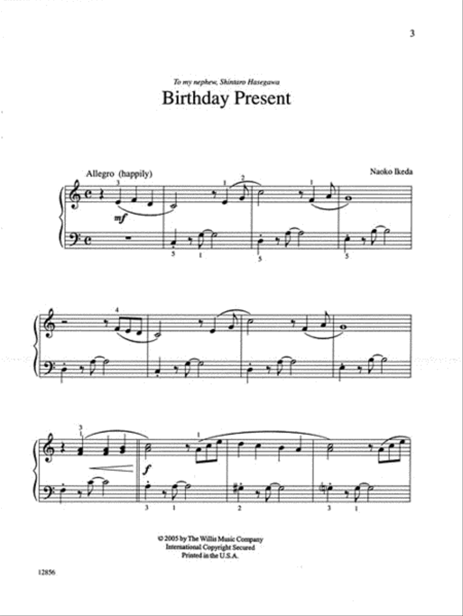 Shoukei, Book 2 Piano scores gallery preview page 3